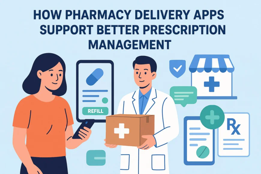 How Pharmacy Delivery Apps Support Better Prescription Management
