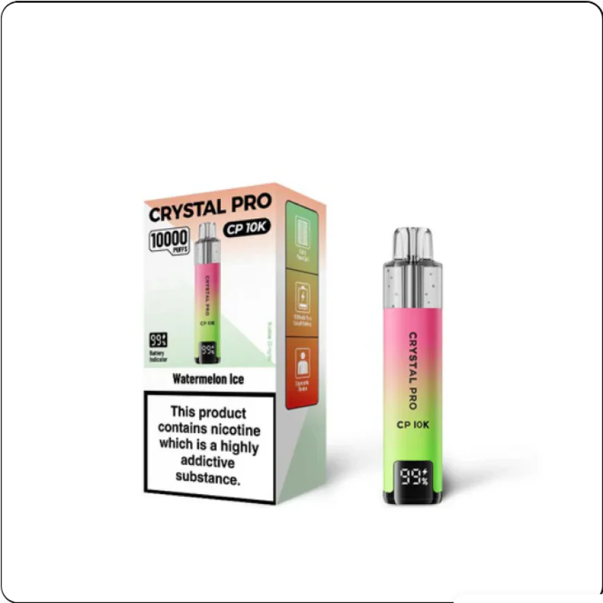 Crystal Pro 10000 Box of 5 | Premium Disposable Vape