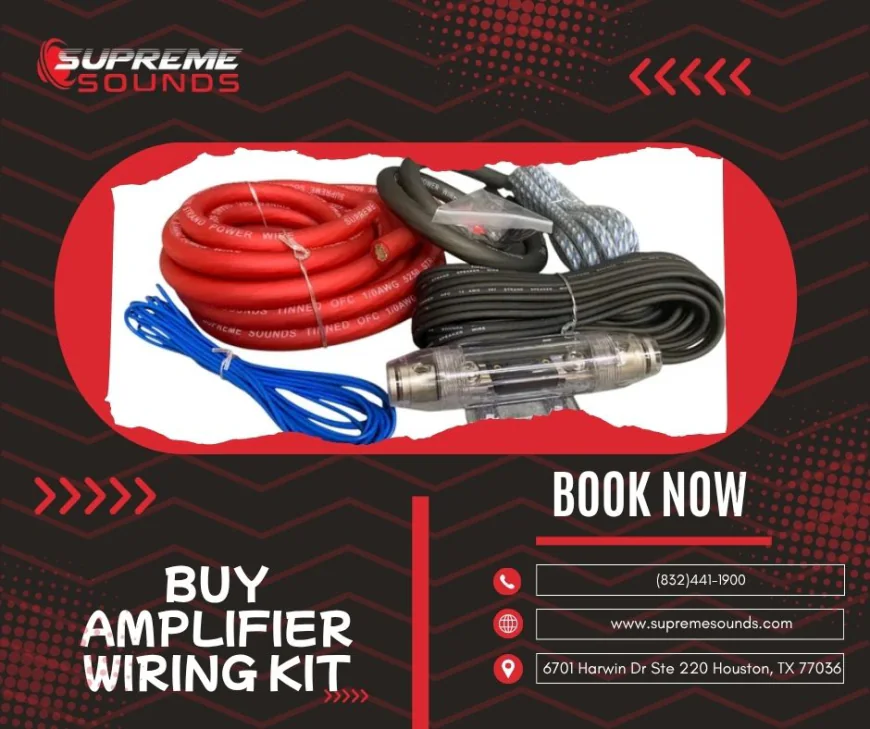 Why You Should an Amplifier Wiring Kit Before Installing Your Next Subwoofer