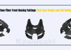 Transform Your ZX10R: Carbon Fiber Front Nose Fairing for Kawasaki ZX10R 2021+ (Models)
