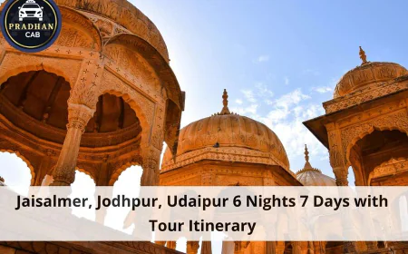 Jaisalmer, Jodhpur, Udaipur 6 Nights 7 Days with Tour Itinerary