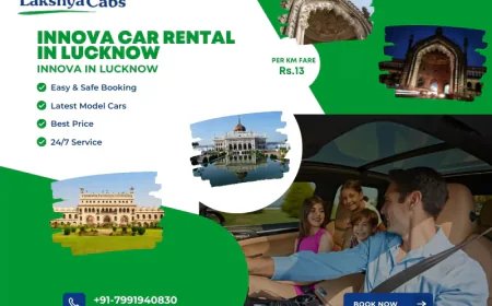 The Best Innova Car Rental in Lucknow for a Perfect Family Trip