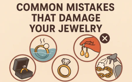 Common Mistakes That Damage Your Jewelry