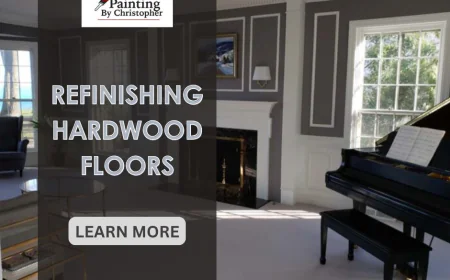 Bring Back the Beauty of Your Home with Expert  Refinishing Hardwood Floor by Painting by Christopher
