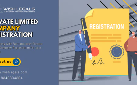 Private Limited Company Registration Helping New Businesses Build Strong Legal Foundations | Wish Legals