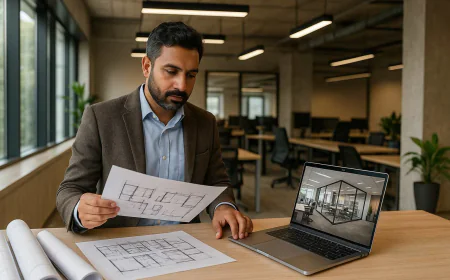 From Concept to Creation: How the Best Office Interior Designers in Faridabad Redefine Workspaces