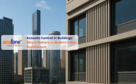 Acoustic Control in Buildings: A Key Element in Modern Urban Architecture