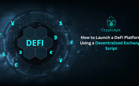 How to Launch a DeFi Platform Using a Decentralized Exchange Script