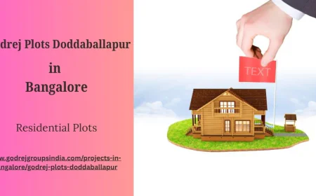 Godrej Plots Doddaballapur: Crafting Your Dream Home in Bangalore