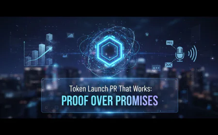 Token Launch PR That Works: Proof Over Promises