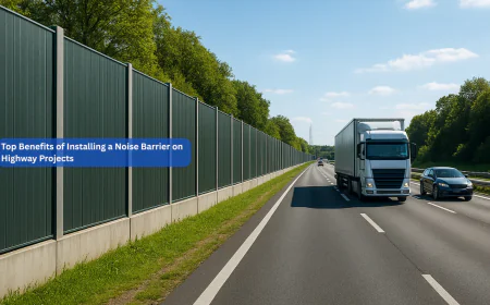 Key Advantages of Installing a Noise Barrier on Highway Projects