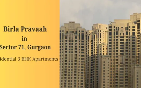 Birla Pravaah Sector 71 Gurgaon: Stylish Living with Spacious Comfort