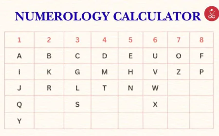 Numerology Calculator: Decode Name & Life Path Numbers