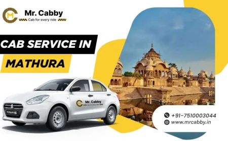 Comfortable Cab Service in Mathura for Visiting Vrindavan and Govardhan Hill @MrCabby