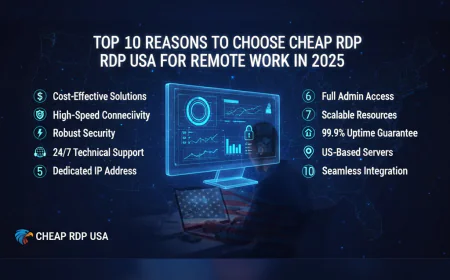 Top 10 Reasons to Choose Cheap RDP USA for Remote Work in 2025