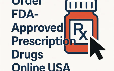 Order FDA-Approved Prescription Drugs Online USA- A Comprehensive Guide
