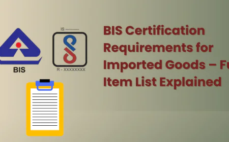 BIS Certification Requirements for Imported Goods – Full Item List Explained