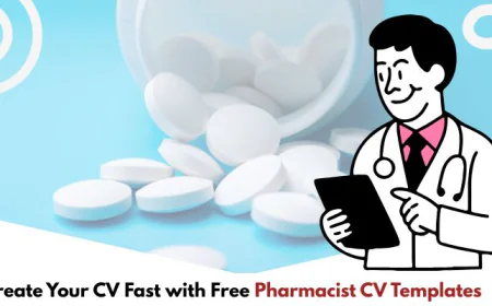 Create Your CV Fast with Free Pharmacist CV Templates
