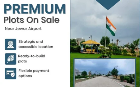 Premium Plots Near Jewar Airport – Where Smart Investment Meets Lifestyle