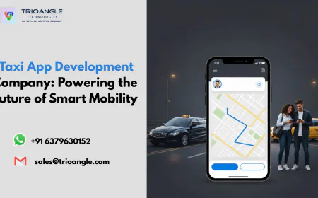 Taxi App Development Company: Powering the Future of Smart Mobility