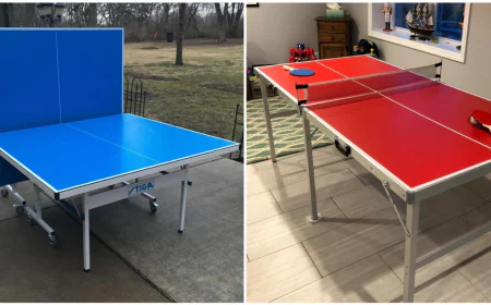 Finding the Best Ping Pong Table for Your Space and Skill Level