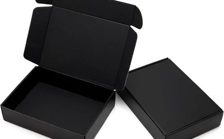 Elevate Your Brand with Black Mailer Boxes