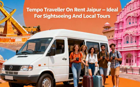 Tempo Traveller On Rent Jaipur – Ideal For Sightseeing And Local Tours