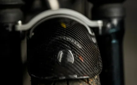 Premium Carbon Fiber Front Fender for Royal Enfield Continental GT 650 (2018-2024)