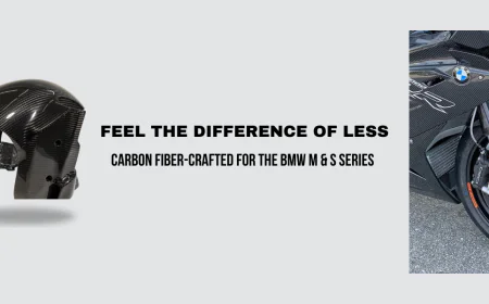 Ride Smarter, Look Sharper: Carbon Fiber Front Fender for BMW M1000RR / M1000R / S1000RR / S1000R 2011+ Models