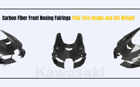 Transform Your ZX10R: Carbon Fiber Front Nose Fairing for Kawasaki ZX10R 2021+ (Models)