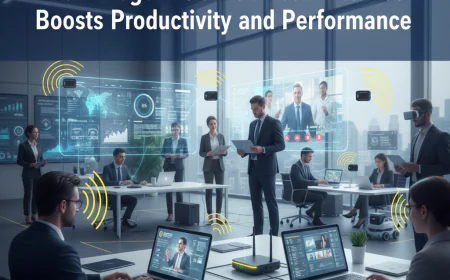 How Rogers 5G Business Internet Boosts Productivity and Performance.