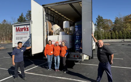 10,000 Pounds of Donated Furniture and Household Items Collected at Stow, MA "Fill a Truck" Event
