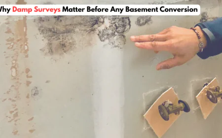 Why Damp Surveys Matter Before Any Basement Conversion