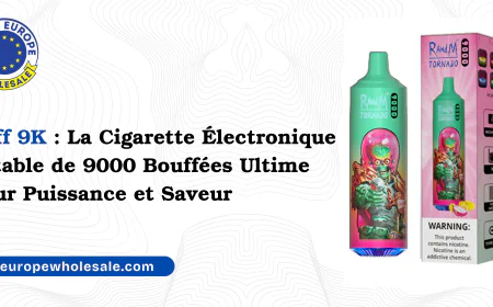 Puff 9K : La Cigarette Électronique Jetable de 9000 Bouffées Ultime pour Puissance et Saveur