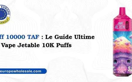 Puff 10000 TAF : Le Guide Ultime du Vape Jetable 10K Puffs