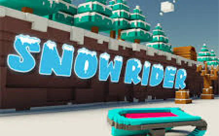 Snow Rider – Slide, Dodge, and Conquer the Slopes!
