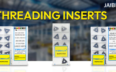Why Threading Inserts Are Key for Clean CNC Thread Cutting