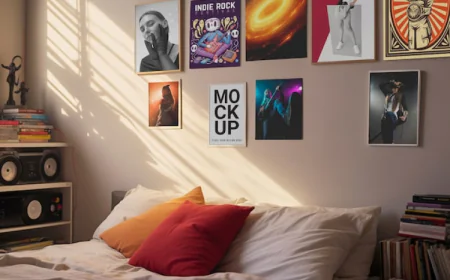How Movie Posters Add Colour and Character to Small Rooms