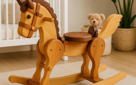 Top Reasons Kids Love Wooden Rocking Horses