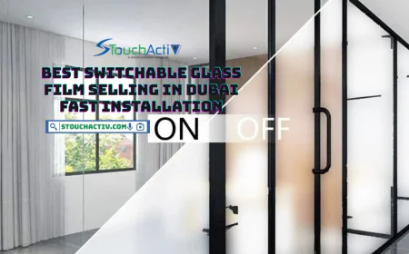 Best Switchable glass film selling in Dubai Fast Installation