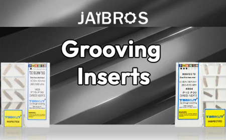 Durable Grooving Tools for Clean, Accurate Machining Grooves