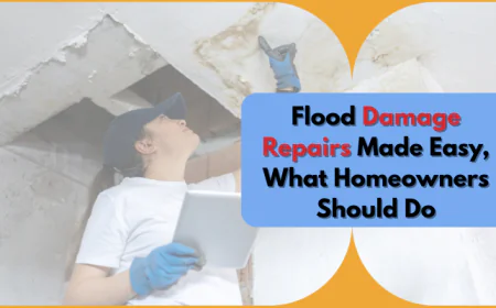 Flood Damage Repairs Made Easy, What Homeowners Should Do