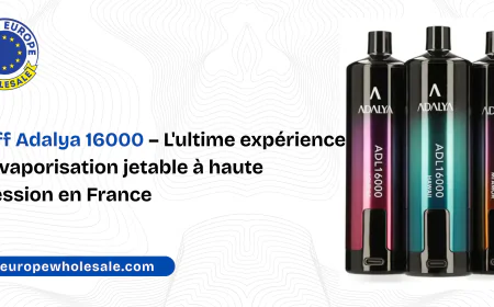 Puff Adalya 16000 – L'ultime expérience de vaporisation jetable à haute pression en France