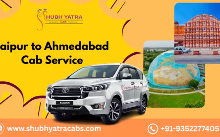 Jaipur to Ahmedabad Cab Service – Hassle-Free Long Distance Ride