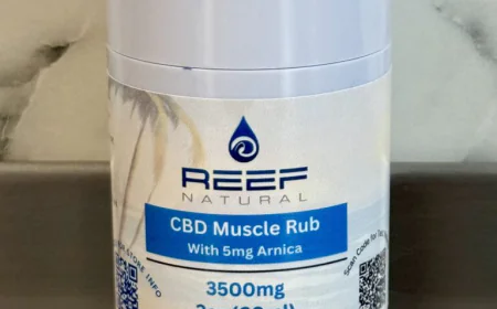Arnica CBD Muscle Rub 3500mg for Effective Muscle Relief