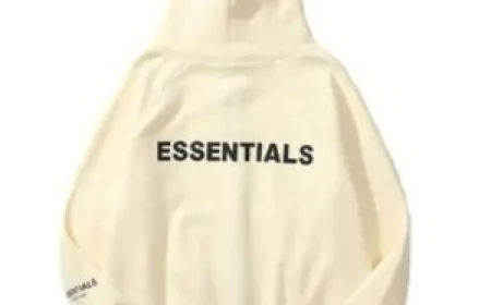 Minimalist Design, Maximum Impact: Essentials Hoodie Style
