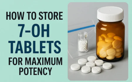 Storing 7-OH Tablets for Maximum Potency