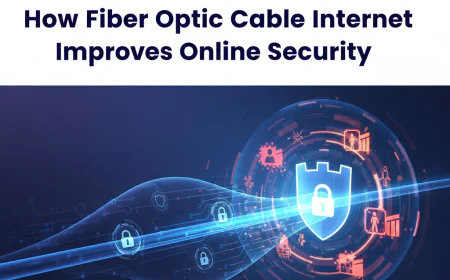 How Fiber Optic Cable Internet Improves Online Security.