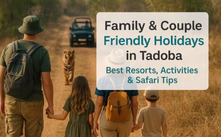 Family & Couple Friendly Holidays in Tadoba: Best Resorts, Activities & Safari Tips