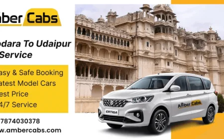 Top Sightseeing Places to Explore with Vadodara to Udaipur Taxi Service @AmberCabs